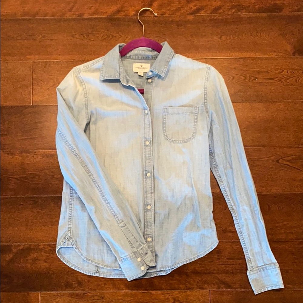 American Eagle Jean Shirt